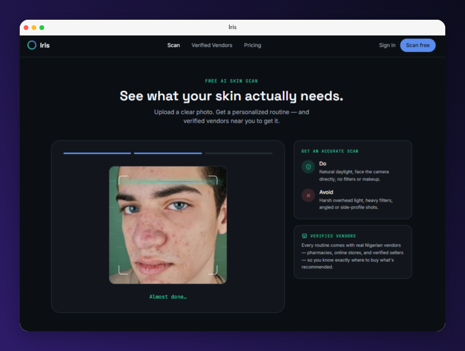 Building Iris: An AI That Understands Your Skin (Not Just Your Selfie)