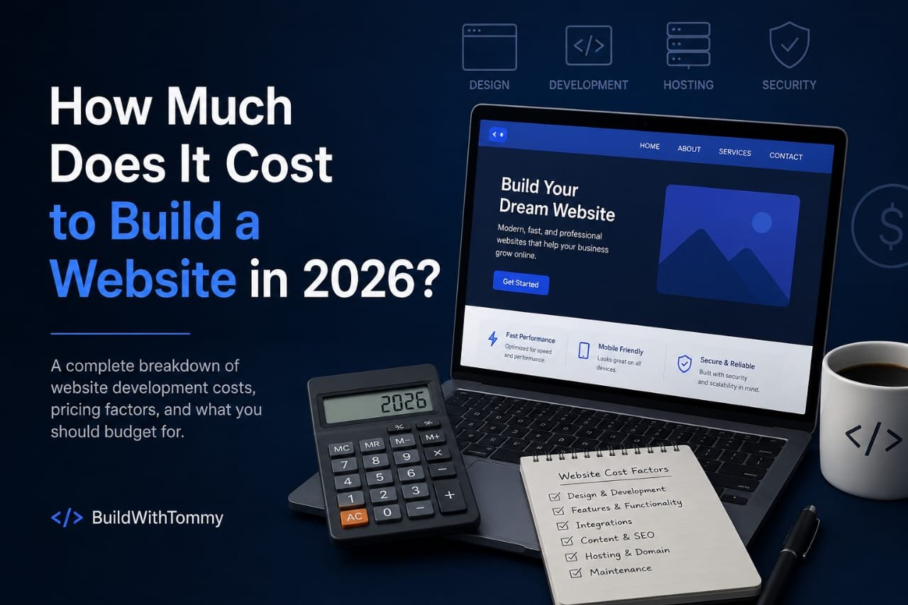 How Much Does It Cost to Build a Website in 2026?
